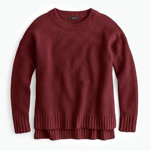 J. Crew NWT Oversized crewneck sweater XS